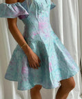 Bariano Hawke Off Shoulder Mini - 6 / Multi - Dresses