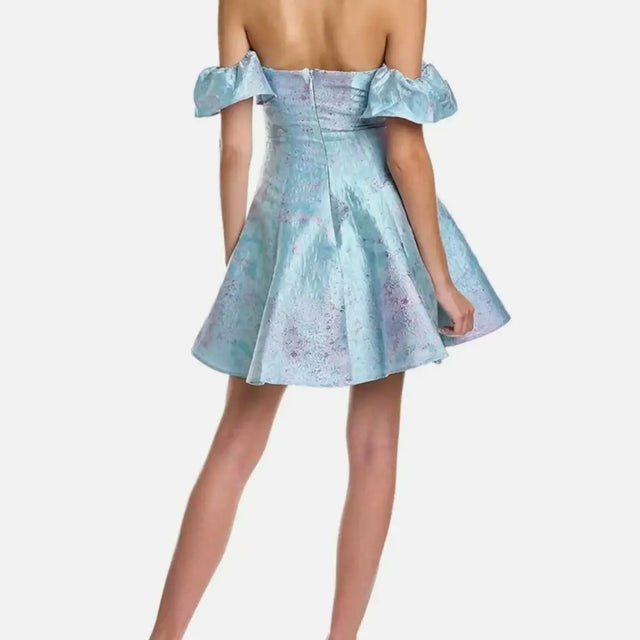 Bariano Hawke Off Shoulder Mini - 6 / Multi - Dresses