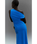 Bec and Bridge Angelina Asym Maxi Dress - 6 / Blue - Dresses