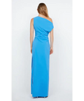 Bec and Bridge Angelina Asym Maxi Dress - 6 / Blue - Dresses