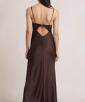 Bec and Bridge Hazel Maxi Dress Chocolate Brown Print Size 8 - 8 / Brown - Dresses