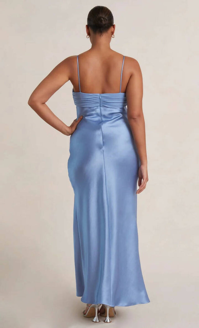 Bec And Bridge Julieta Silk Maxi Dress in Blue | Passion For Fashion Bec And Bridge Julieta Silk Maxi Dress in Blue | Passion For Fashion