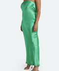 Bec And Bridge Moondance Silk Maxi Dress in Green - 6 / Green - Dresses