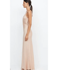 Bec & Bridge Adore V Maxi Dress in Rose Gold - 8 / Gold - Dresses