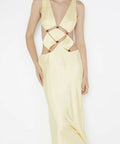 Bec & Bridge Agathe Diamond Cut Out Maxi Dress - Dresses