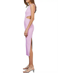 Bec & Bridge Alessandra Asym Midi - Dark Lilac - 12 / Purple - Dresses