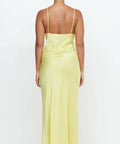 Bec + Bridge Amber V Maxi Citron Midi/Maxi Dress - 8 / Yellow - Dresses