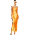Bec & Bridge Amber V Maxi Dress - 6 / Orange - Dresses