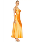 Bec & Bridge Amber V Maxi Dress - 6 / Orange - Dresses