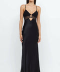 Bec & Bridge Ashton Cut out Maxi Dress - 8 / Black - Dresses