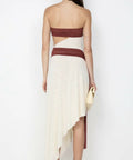 Ayla Strapless Midi Dress - Dress
