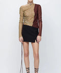 Bec & Bridge - Bec & Bridge Blair Corset Top (Size 8) & Deon Mini Split Skirt (Size 6)
