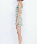 Bec + Bridge Brydie Asym Mini Dress - 8 / Green - Dresses