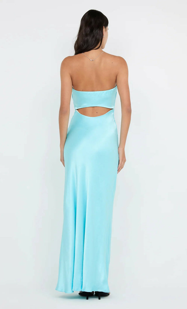 Bec & Bridge Cinder Twist Maxi Dress in Turquiose - 6 / Blue - Dresses
