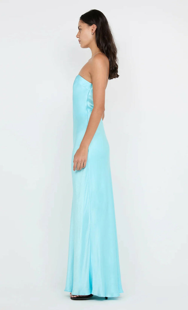 Bec & Bridge Cinder Twist Maxi Dress in Turquiose - 6 / Blue - Dresses
