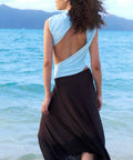 Bec & Bridge Conni Midi Dress Arctic Blue Size 6 8 10 & 12 - Dresses