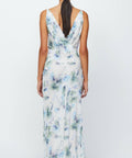 Bec & Bridge - Bec & Bridge Corrine V Maxi in Watercolour Floral Size
