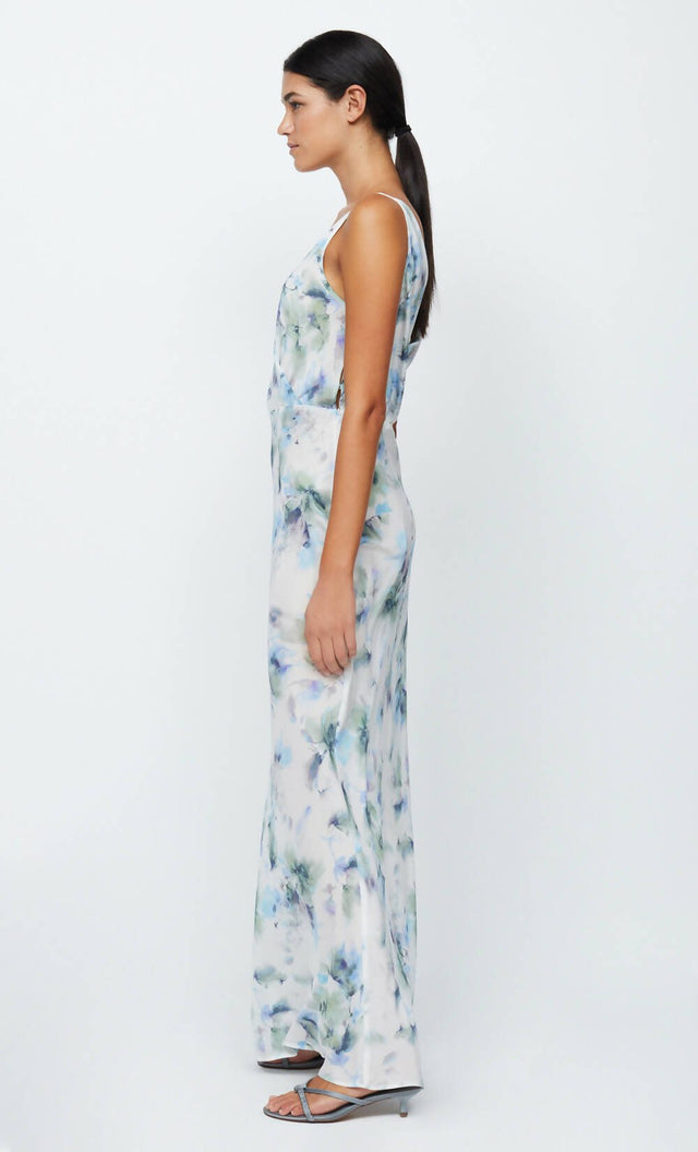 Bec & Bridge - Bec & Bridge Corrine V Maxi in Watercolour Floral Size
