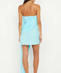 Bec & Bridge Danka Strapless Mini Dress Size 10 - 10 / Blue - Dresses
