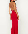 Bec + Bridge Deija Halter Maxi Dress in Strawberry - Dresses