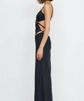 Bec & Bridge Diamond Days Maxi Dress - 8 / Black - Dresses