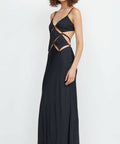 Bec & Bridge Diamond Days Strap Maxi Dress in Black - Dresses