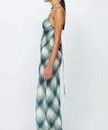 Bec & Bridge Edie Split Maxi Dress in Teal - 8 / Teal - Dresses