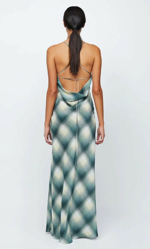 Bec & Bridge Edie Split Maxi Dress in Teal - 8 / Teal - Dresses