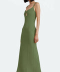 Bec & Bridge Effie Knit Key Maxi Dress Green - 8 / Green - Dresses