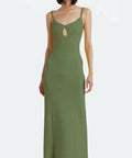 Bec & Bridge Effie Knit Key Maxi Dress Green - 8 / Green - Dresses