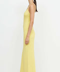 Bec & Bridge Effie Knit Key Maxi Dress Size 10 - 10 / Yellow - Dresses