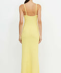 Bec & Bridge Effie Knit Key Maxi Dress Size 10 - 10 / Yellow - Dresses