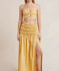 Bec & Bridge Eli Crop Set - 6 / Yellow - Outfit Sets