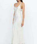 Bec & Bridge Emery Backless Midi Dress in ivory - 6 / White - Dresses