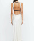 Bec & Bridge Emery Backless Midi Dress in ivory - 6 / White - Dresses