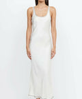 Bec & Bridge Emery Backless Midi Dress in ivory - 6 / White - Dresses