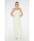Bec & Bridge Eternity Strapless Maxi Dress Ice Yellow Size AU 10 - 10 / Yellow - Dresses