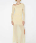 Bec & Bridge Fae Asym Dress - 8 / Yellow - Dresse