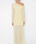 Bec & Bridge Fae Asym Dress - 8 / Yellow - Dresse