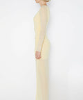 Bec & Bridge Fae Asym Long Sleeve Dress Size 10 - 10 / Yellow - Dresses