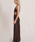Bec & Bridge Felix V Maxi Dress - 8 / Brown - Dresses