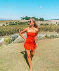 Bec & Bridge French Kiss Mini Dress - 6 / Red - Dresses