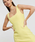 Bec & Bridge Gemma Mini Dress - 6 / Yellow - Dresses
