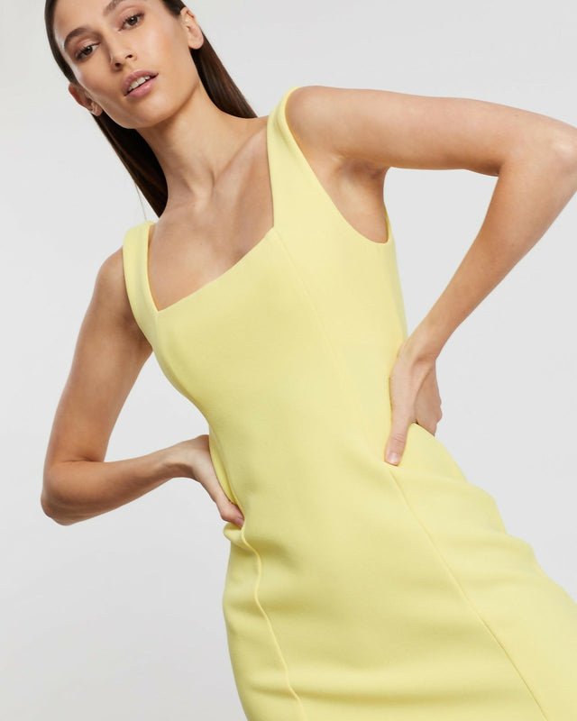 Bec & Bridge Gemma Mini Dress - 6 / Yellow - Dresses