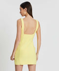 Bec & Bridge Gemma Mini Dress - 6 / Yellow - Dresses