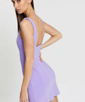 Bec & Bridge Gemma Mini Dress Purple - Dresses