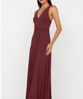 BEC & BRIDGE Greta Gown in Cherry Cola - 8 / Red - Dresses