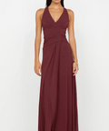 BEC & BRIDGE Greta Gown in Cherry Cola - 8 / Red - Dresses