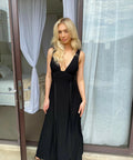 Bec & Bridge Gwen Maxi Dress - 8 / Black - Dresses