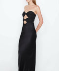 Bec & Bridge Halle Strapless Maxi Dress in Black - Dresses